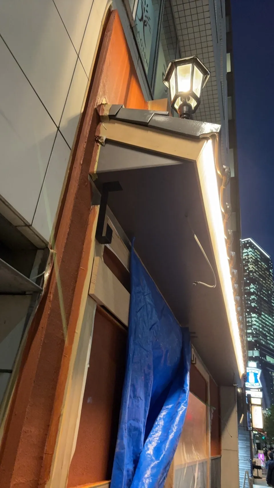 渋谷　焼肉店店内・外壁