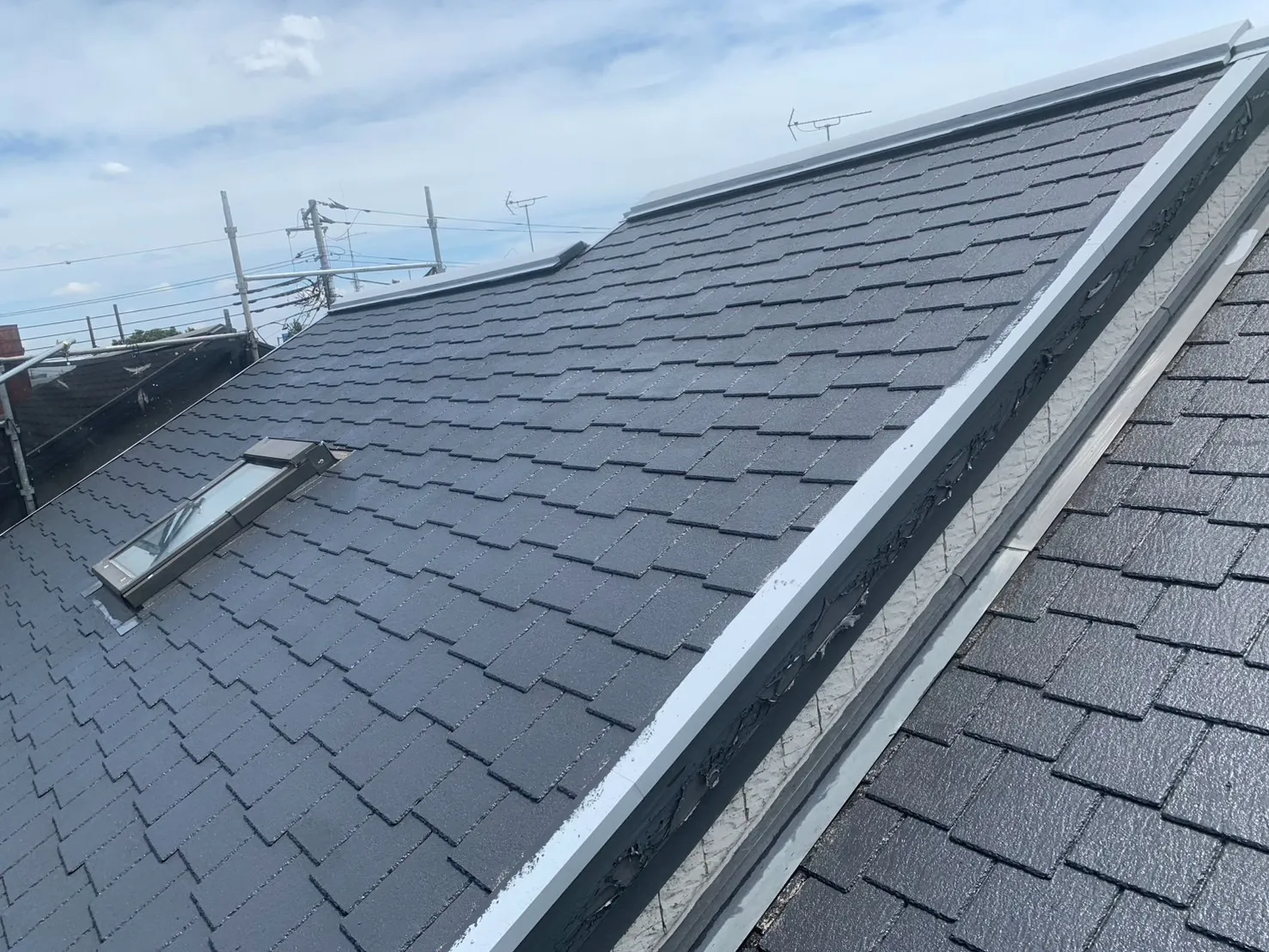 松戸　住宅屋根